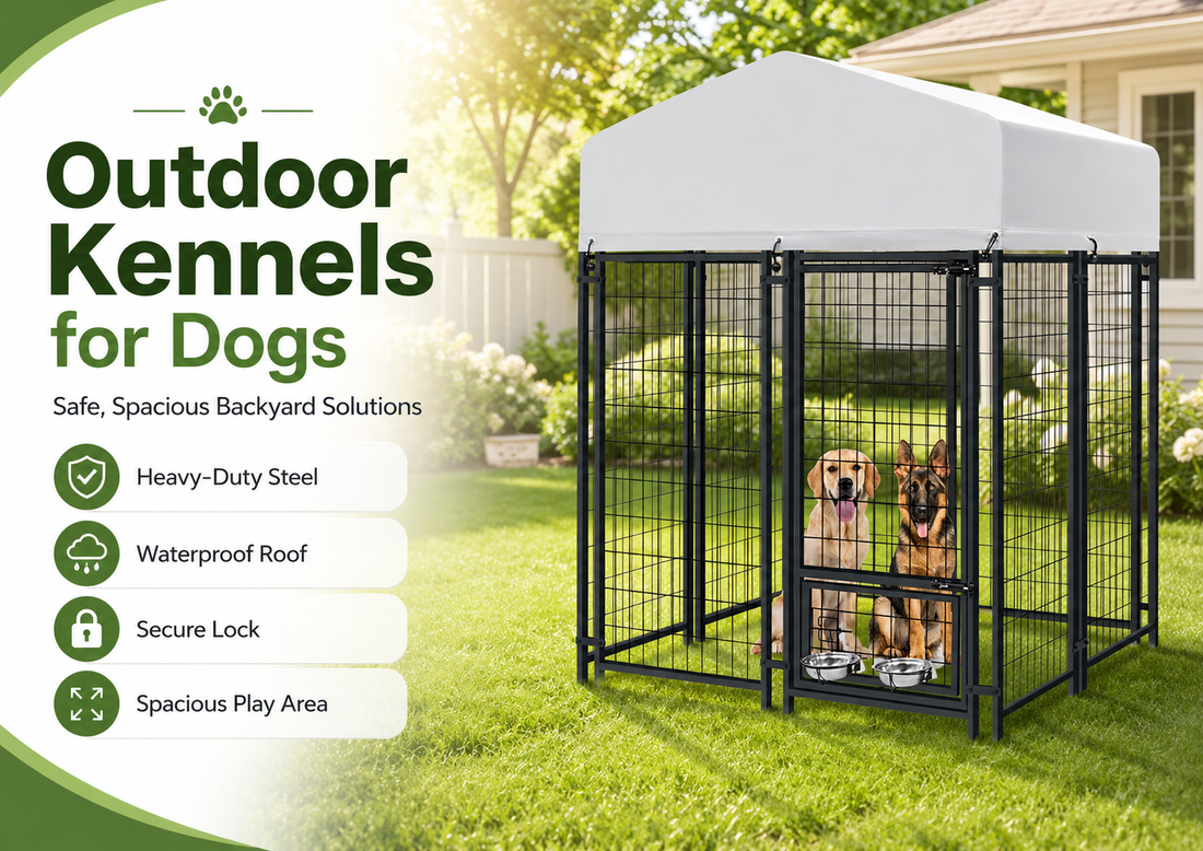 Outdoor Kennels for Dogs: How to Choose a Safe, Spacious Backyard Kennel