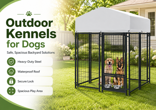 Outdoor Kennels for Dogs: How to Choose a Safe, Spacious Backyard Kennel